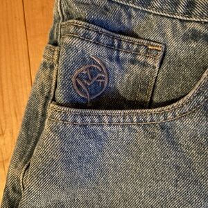 Polar skate co Blue big boys Size small